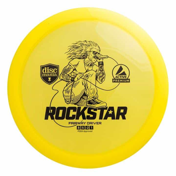 Discmania Active Premium Line Rockstar yellow par3