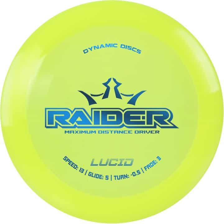 Disku golfa disks Dynamic Discs Lucid Line Raider yellow