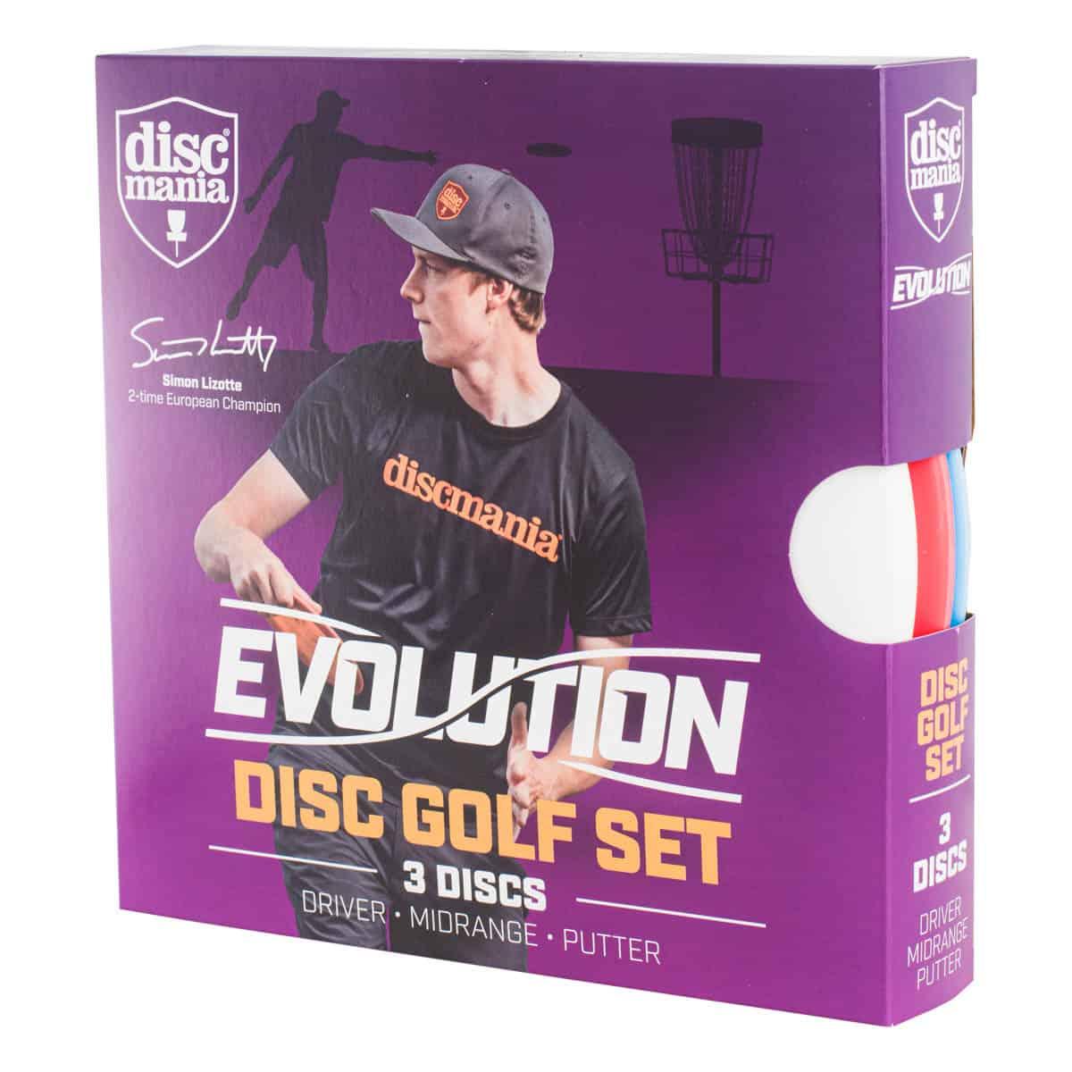 Iesācēju komplekts Discmania Evolution Beginner Set front par3