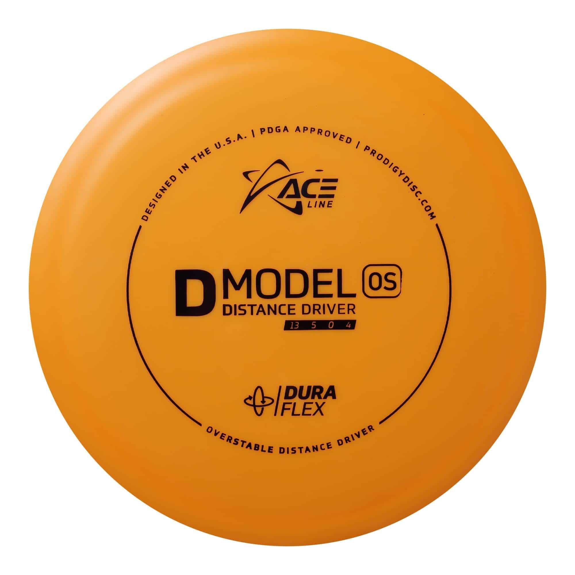 Prodigy ACE D Model OS DuraFlex orange par3 disku golfs