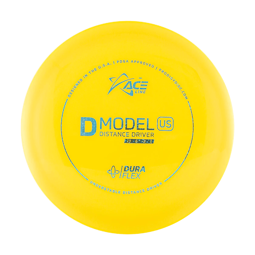 Prodigy ACE D Model US DuraFlex yellow par3 disku golfs