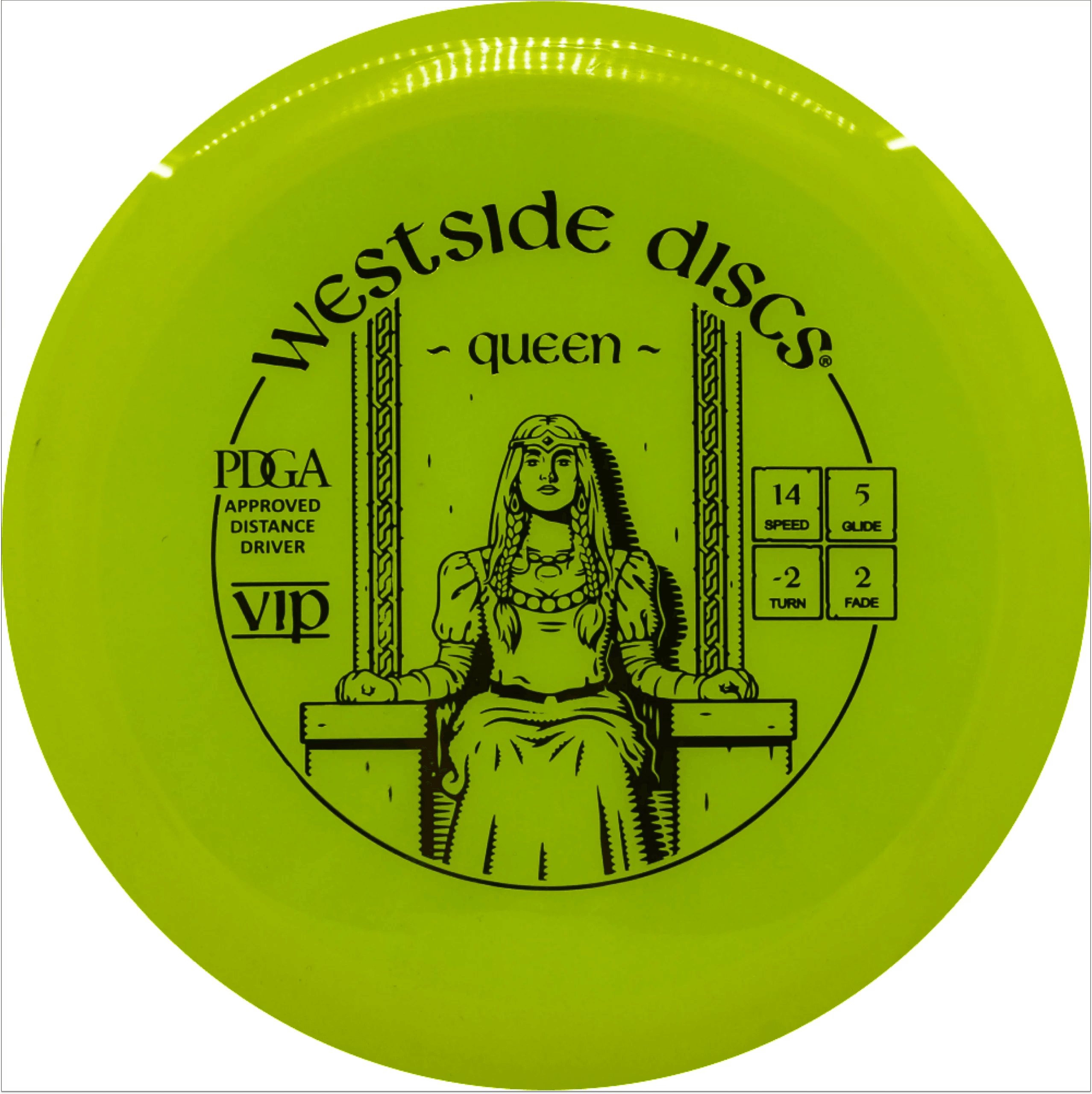 Westside Discs VIP Line Queen par3 disku golfs